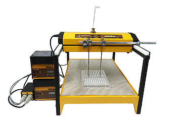 OMNICOLL 2-channel fraction collector with LAMBDA pumps for 96-well plates
